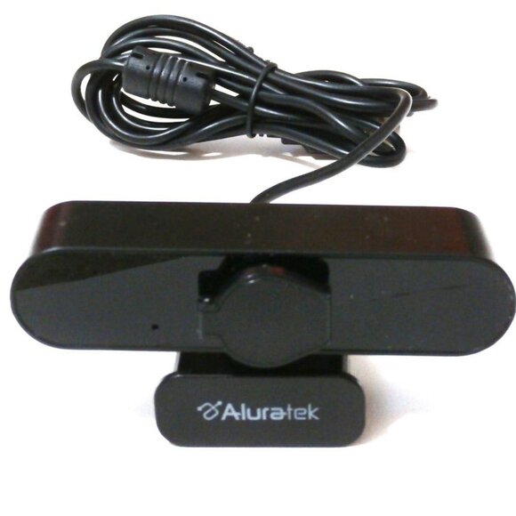 Aluratek HD Webcam AWC03F HD1080p Compatible w/ Tripods, Supports MacOS, Windows - Picture 3 of 6